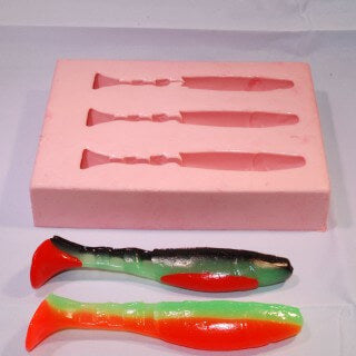 180017 4" Swim shad