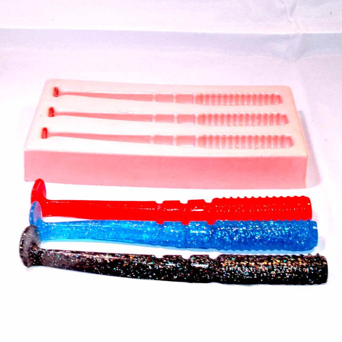 180034 Ribbed paddle tail