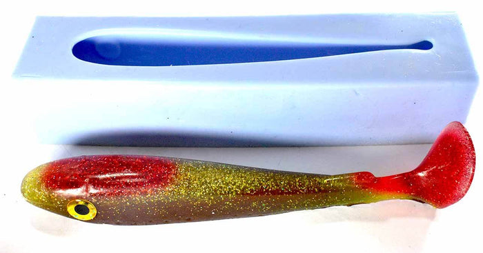 Mould 20cm baruza paddle tail