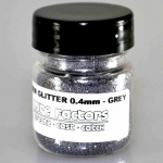 0.4mm Grey Glitter
