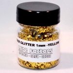 1mm Yellow Glitter