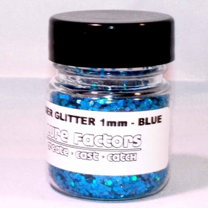 1mm Blue Glitter