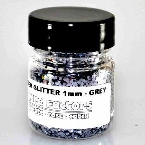 1mm Grey Glitter