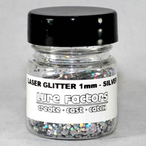 1mm Silver Glitter