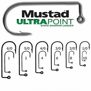 5/0 Mustad Ultra point Jig Hooks