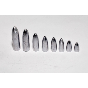 Lead cone worm weights