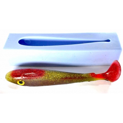 Mould 20cm baruza paddle tail